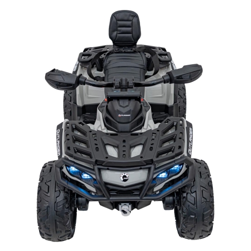 Quad na akumulator dla dzieci Can Am Outlander ATV z pilotem Szary DK-CA005.2.4GHZ